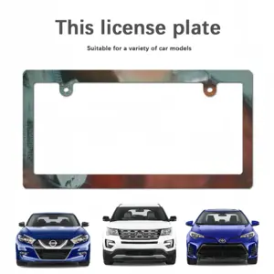 Ring Japanese License Plate Frame (Narrow)