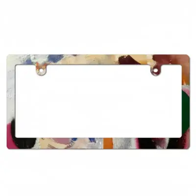 Milk Japanese License Plate Frame (Narrow)