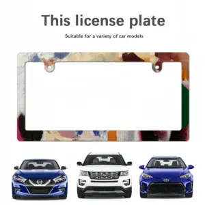 Milk Japanese License Plate Frame (Narrow)