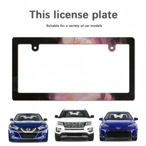 -K- Japanese License Plate Frame (Narrow)