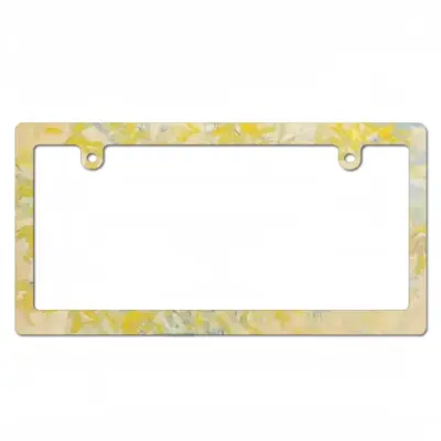 Welcome Golden Rain Japanese License Plate Frame (Narrow)