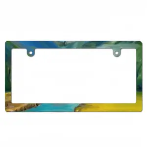 Beauty Of Lake Japanese License Plate Frame (Narrow)