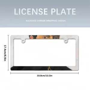 Saint Francis Japanese License Plate Frame (Narrow)