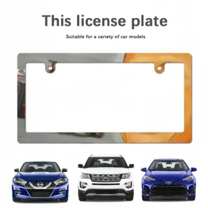 Michael Japanese License Plate Frame (Narrow)