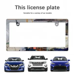 Wharf Japanese License Plate Frame (Narrow)