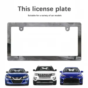 Halles District Japanese License Plate Frame (Narrow)