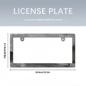 Halles District Japanese License Plate Frame (Narrow)