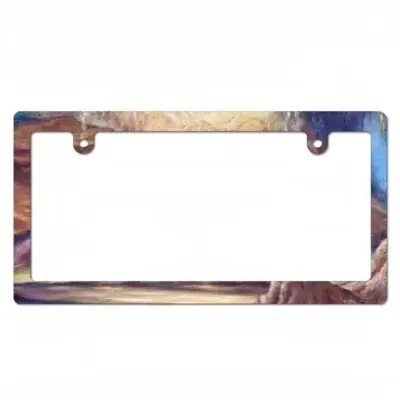 Mountain Japanese License Plate Frame (Narrow)