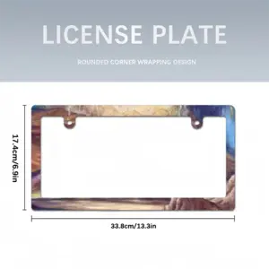 Mountain Japanese License Plate Frame (Narrow)