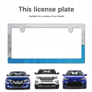 Lucid Kiss Of Eternity Japanese License Plate Frame (Narrow)