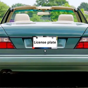 Lens Japanese License Plate Frame (Narrow)