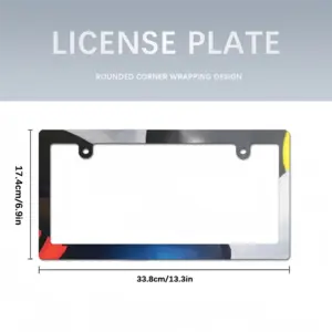 Lens Japanese License Plate Frame (Narrow)