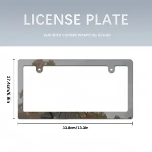 Old Baths Japanese License Plate Frame (Narrow)