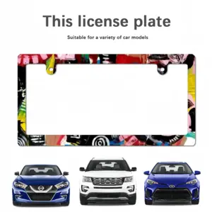 #091 Japanese License Plate Frame (Narrow)