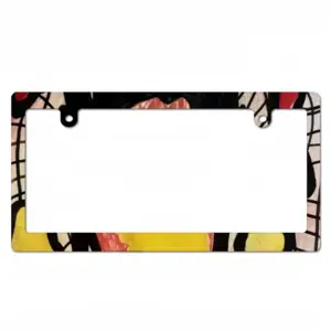 Web Japanese License Plate Frame (Narrow)