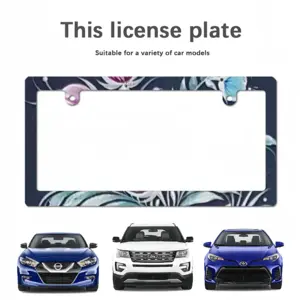 Night Pleasure Japanese License Plate Frame (Narrow)