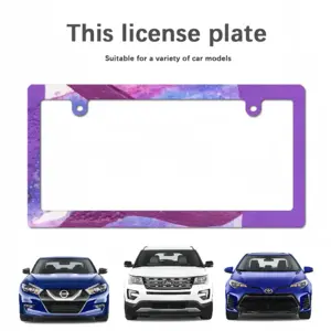 Toast Japanese License Plate Frame (Narrow)