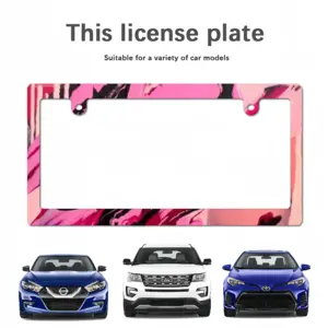 Flirt Japanese License Plate Frame (Narrow)