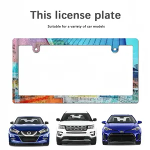 Ensjo Japanese License Plate Frame (Narrow)