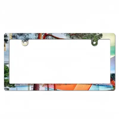 Deep Breath Japanese License Plate Frame (Narrow)