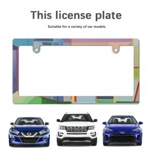 Night & Day Japanese License Plate Frame (Narrow)