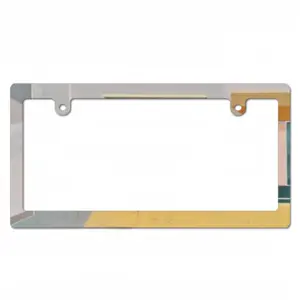 Yellow Carpet Japanese License Plate Frame (Narrow)