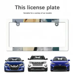 Kayak Japanese License Plate Frame (Narrow)