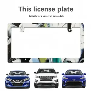 Just Right Japanese License Plate Frame (Narrow)