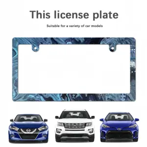 Octo Japanese License Plate Frame (Narrow)