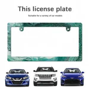 Blow Out Japanese License Plate Frame (Narrow)