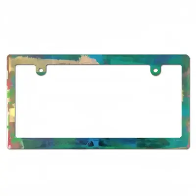 Pond Japanese License Plate Frame (Narrow)