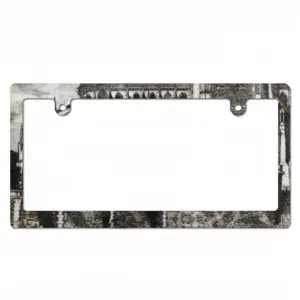 Notre Dame De Paris Japanese License Plate Frame (Narrow)