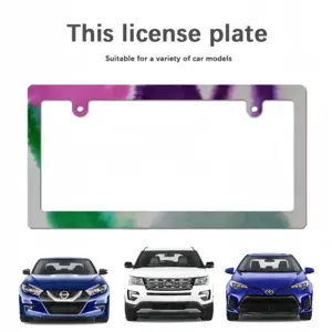 Still Life Japanese License Plate Frame (Narrow)