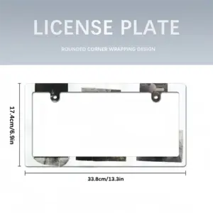 Printed Press Japanese License Plate Frame (Narrow)