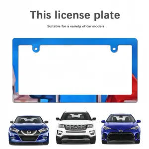 True Story Marina Abramovich And Ulay Japanese License Plate Frame (Narrow)