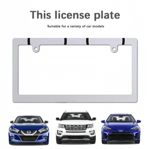 Im Looking At You Japanese License Plate Frame (Narrow)