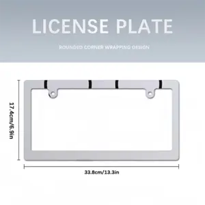 Im Looking At You Japanese License Plate Frame (Narrow)