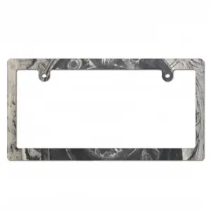 Death Helmet Japanese License Plate Frame (Narrow)