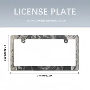 Death Helmet Japanese License Plate Frame (Narrow)