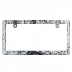 Smithfield Market London Japanese License Plate Frame (Narrow)