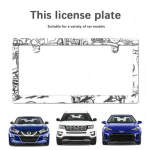 Battleground Japanese License Plate Frame (Narrow)