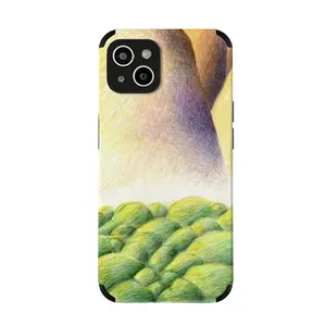 Landscape With Massive Rocks iPhone14 Plus Phone Case (Leather)