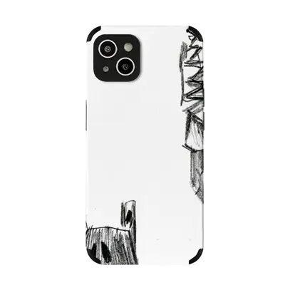 Angst Fear iPhone14 Plus Phone Case (Leather)