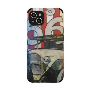 Route 66 iPhone14 Plus Phone Case (Leather)