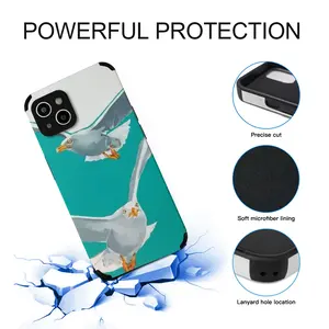 Seagulls iPhone14 Plus Phone Case (Leather)