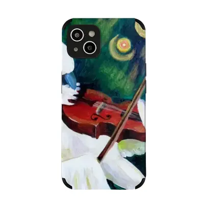 Cockatoo Plays Violin iPhone14 Plus Phone Case (Leather)