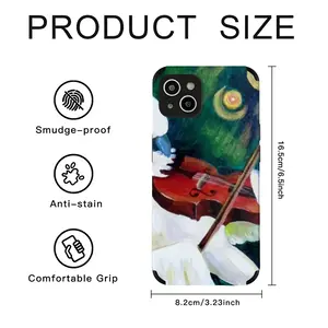 Cockatoo Plays Violin iPhone14 Plus Phone Case (Leather)