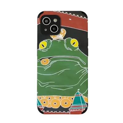 Tree Legged Toad Politics Political Animals Humour King Emperor iPhone14 Plus Phone Case (Leather)