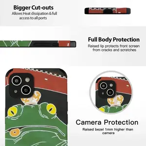 Tree Legged Toad Politics Political Animals Humour King Emperor iPhone14 Plus Phone Case (Leather)