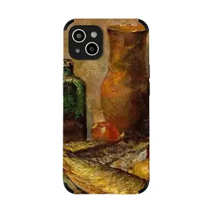 Still Life With Fish Impressionism Realism iPhone14 Plus Phone Case (Leather)